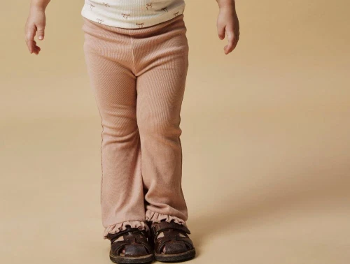 Lil Atelier mahogany rose bootcut legging